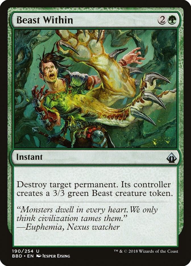 Beast Within 190 card from Battlebond