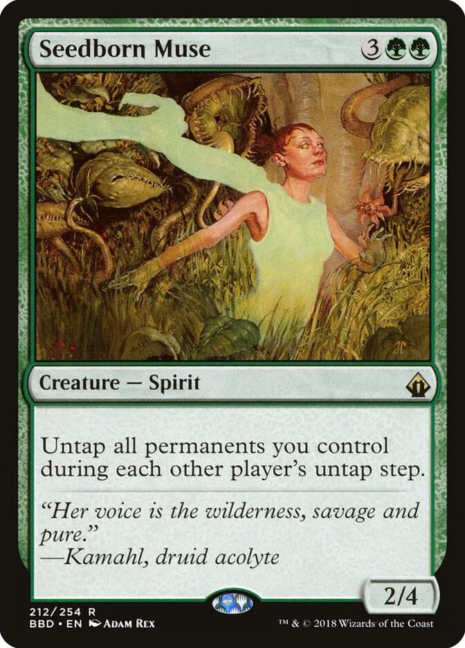 Seedborn Muse 212 card from Battlebond