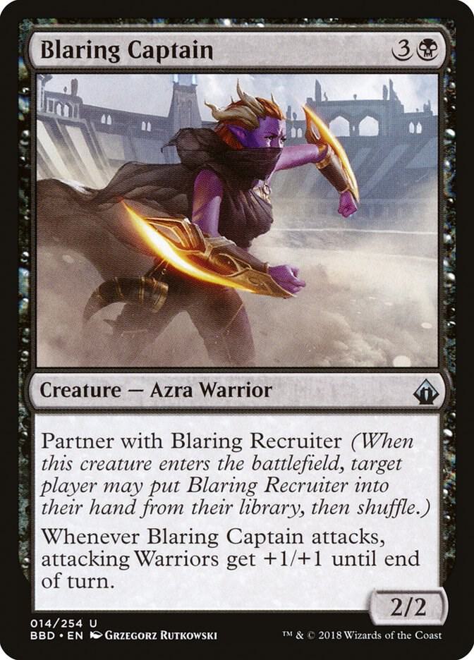 Blaring Captain 14 card from Battlebond