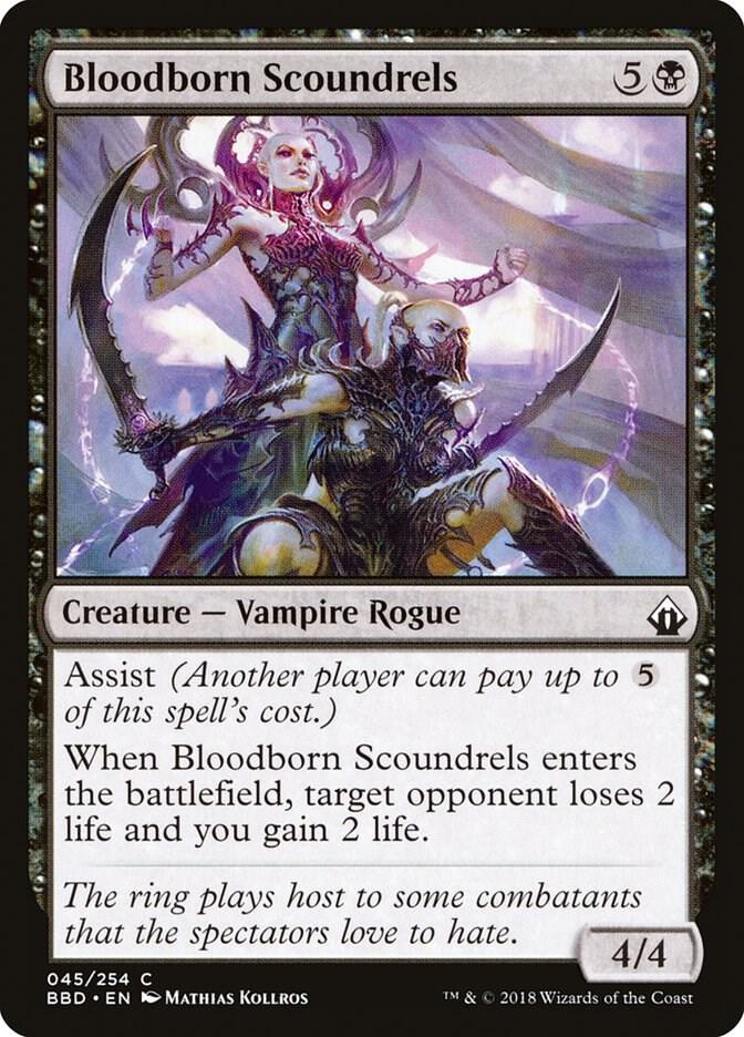 Bloodborn Scoundrels 45 card from Battlebond