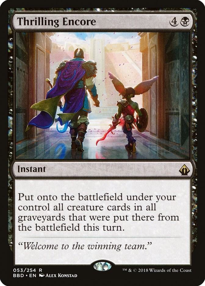 Thrilling Encore 53 card from Battlebond
