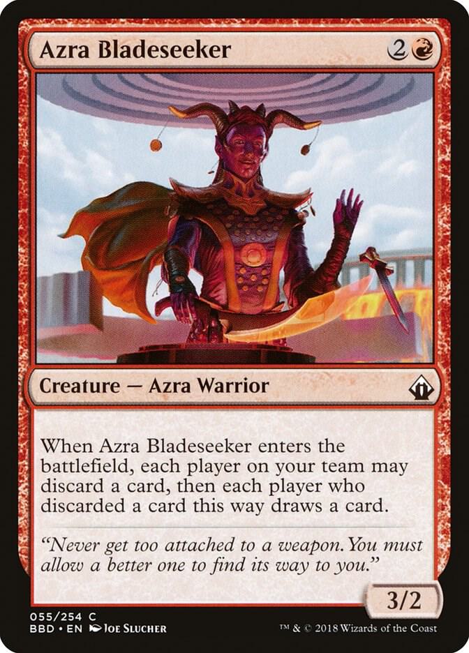 Azra Bladeseeker 55 card from Battlebond