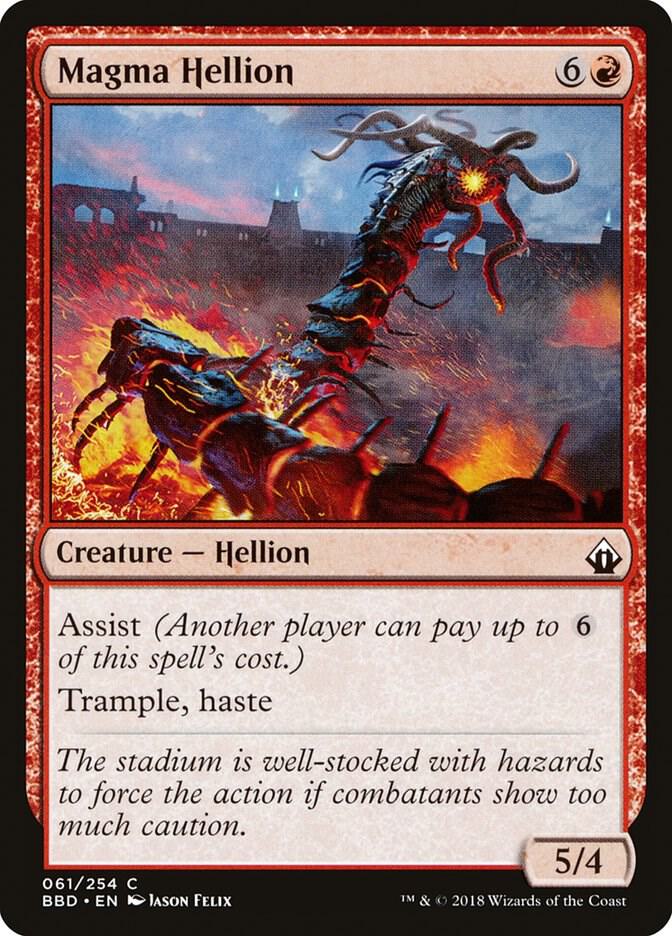 Magma Hellion 61 card from Battlebond