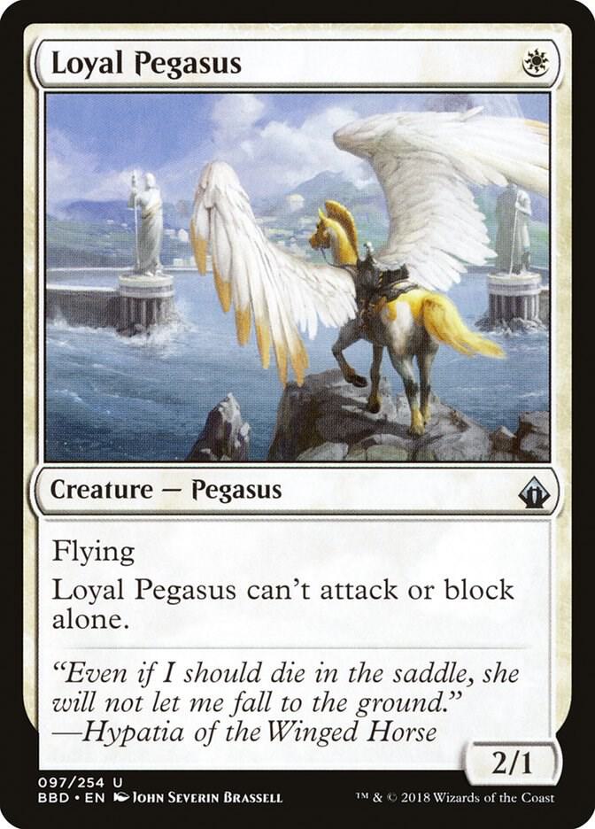 Loyal Pegasus 97 card from Battlebond