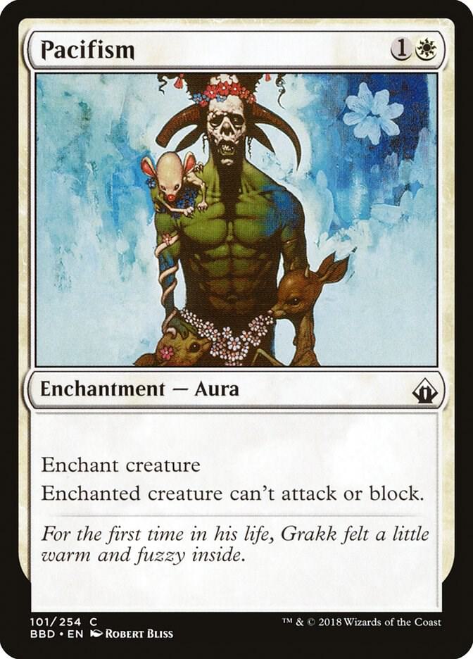 Pacifism 101 card from Battlebond