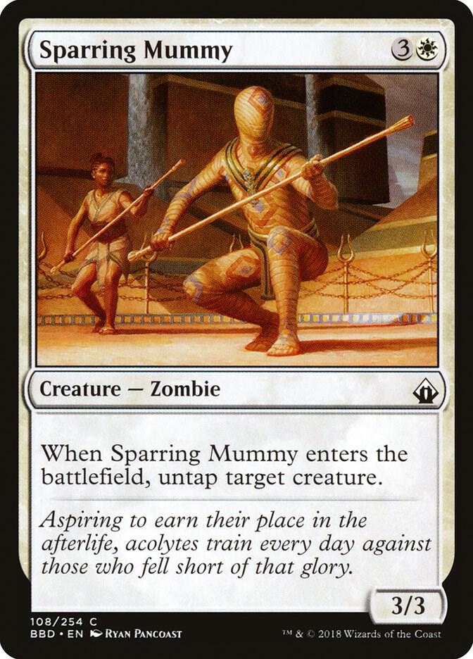 Sparring Mummy 108 card from Battlebond