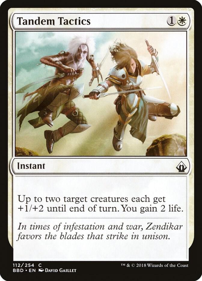 Tandem Tactics 112 card from Battlebond