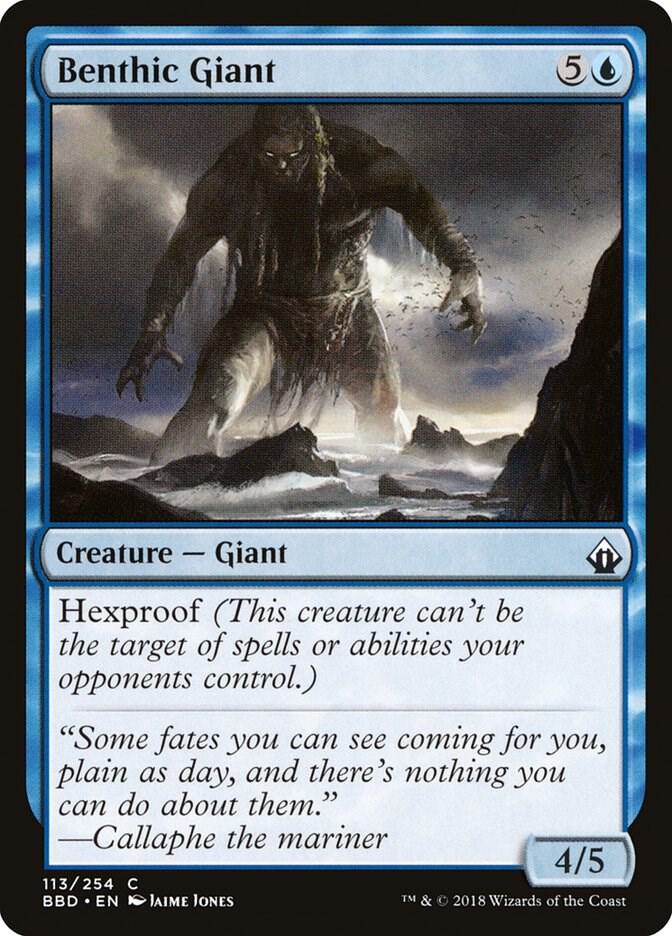 Benthic Giant 113 card from Battlebond