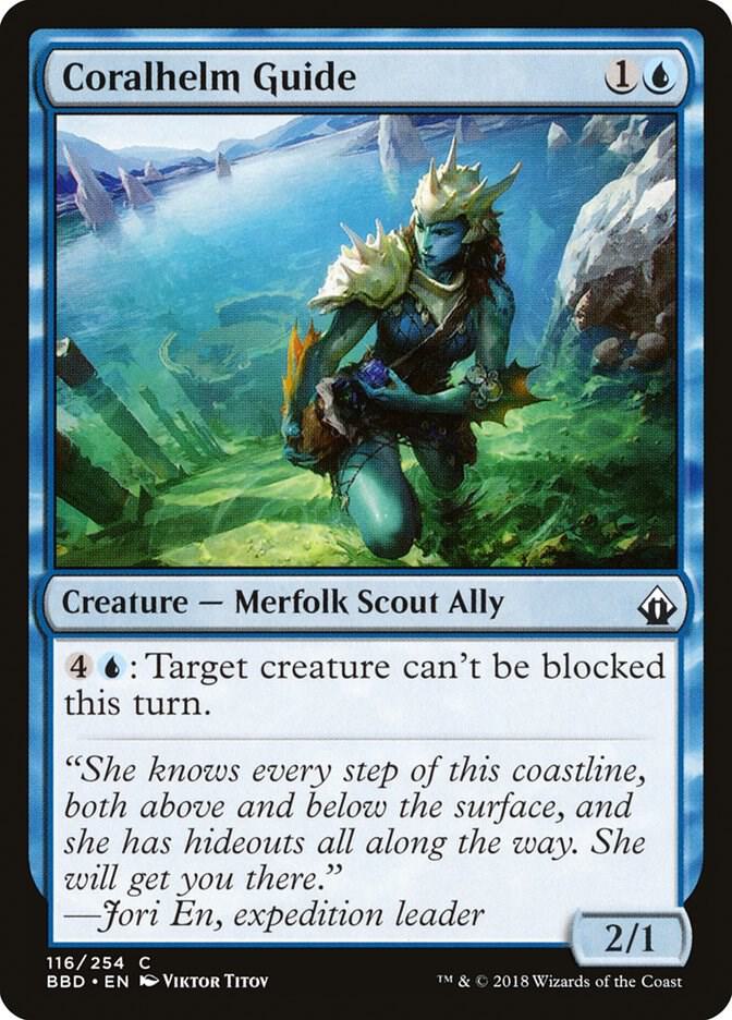 Coralhelm Guide 116 card from Battlebond