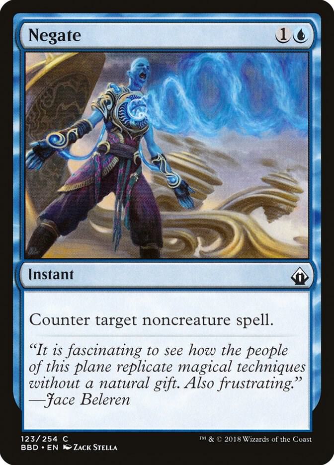 Negate 123 card from Battlebond
