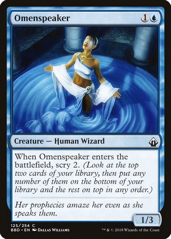 Omenspeaker 125 card from Battlebond