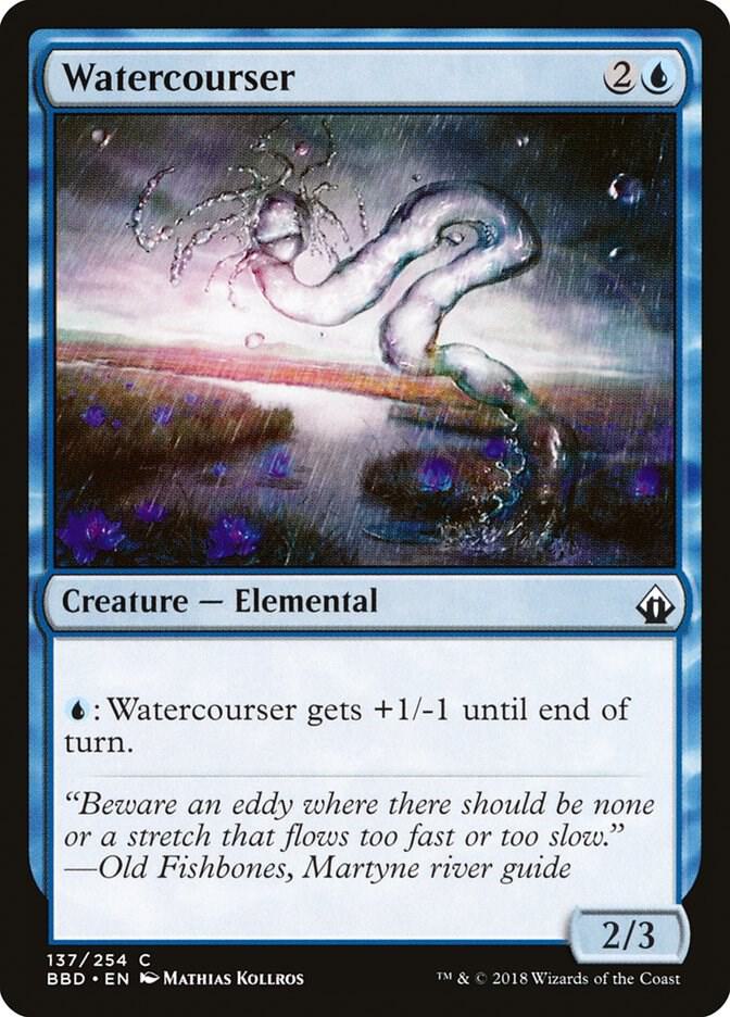 Watercourser 137 card from Battlebond