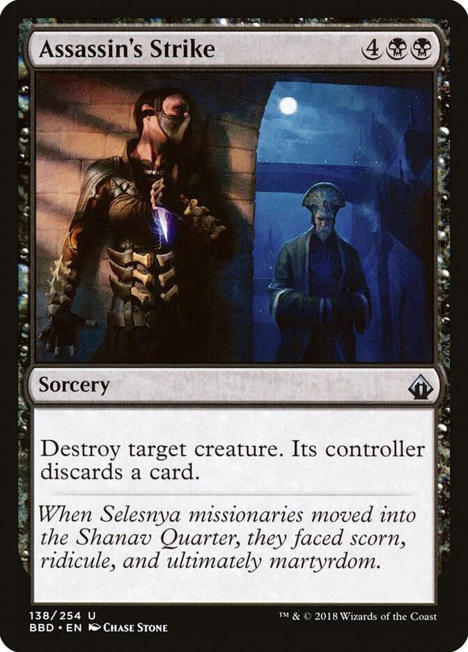 Assassin's Strike 138 card from Battlebond