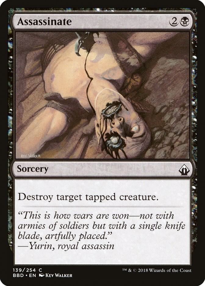 Assassinate 139 card from Battlebond