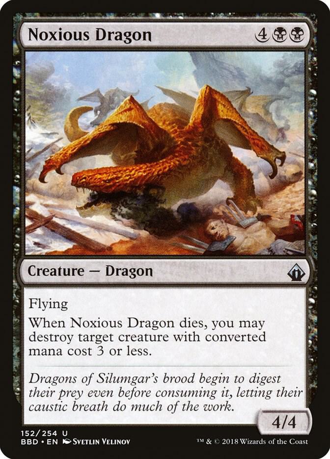 Noxious Dragon 152 card from Battlebond