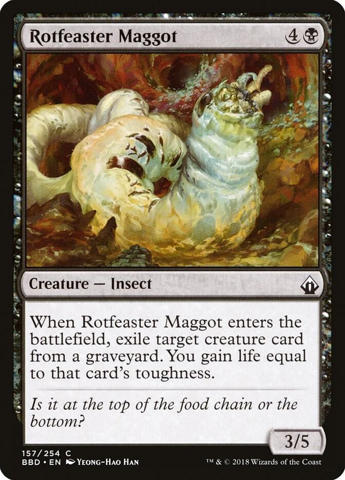 Rotfeaster Maggot 157 card from Battlebond