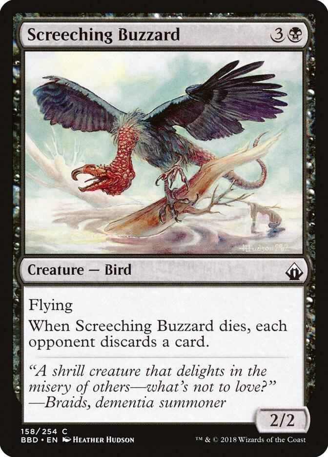 Screeching Buzzard 158 card from Battlebond
