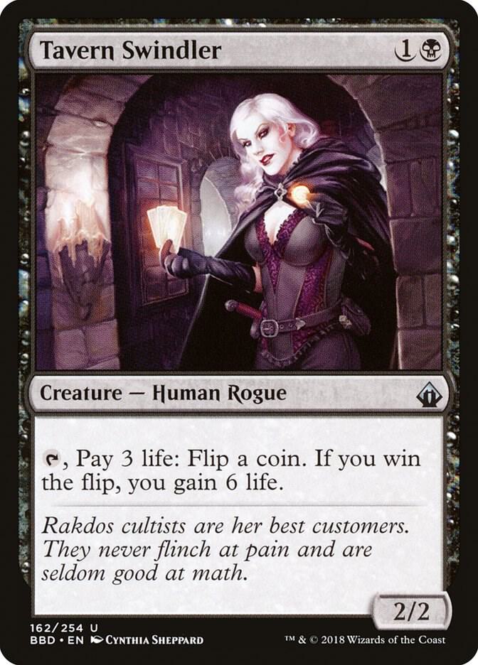 Tavern Swindler 162 card from Battlebond