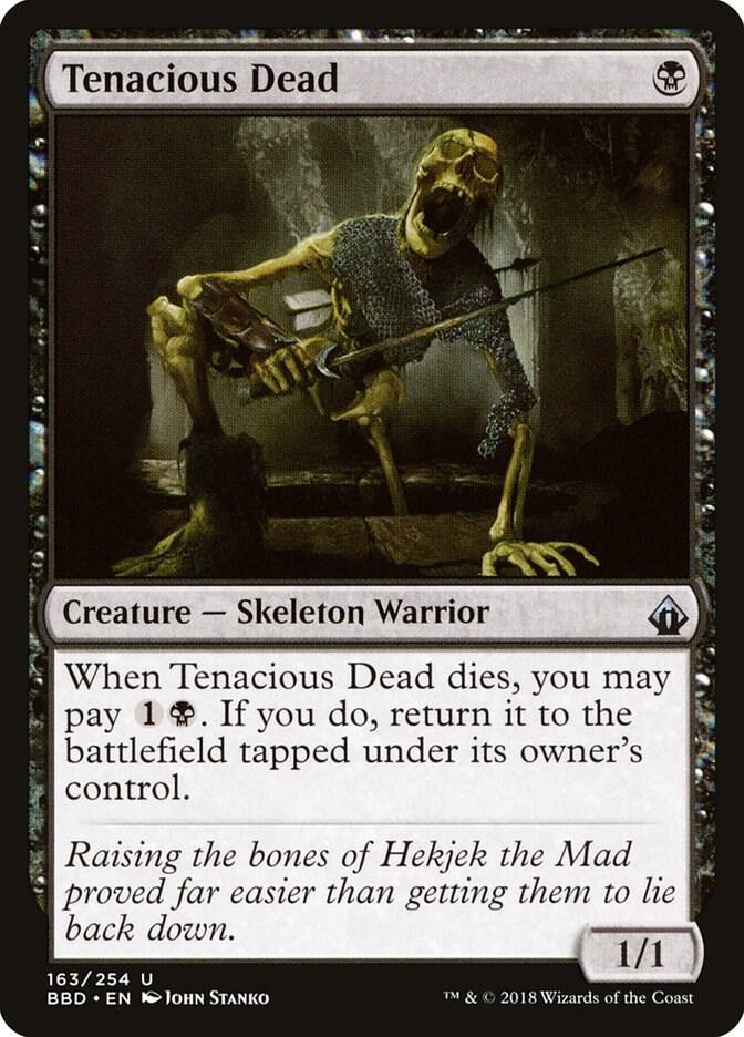 Tenacious Dead 163 card from Battlebond