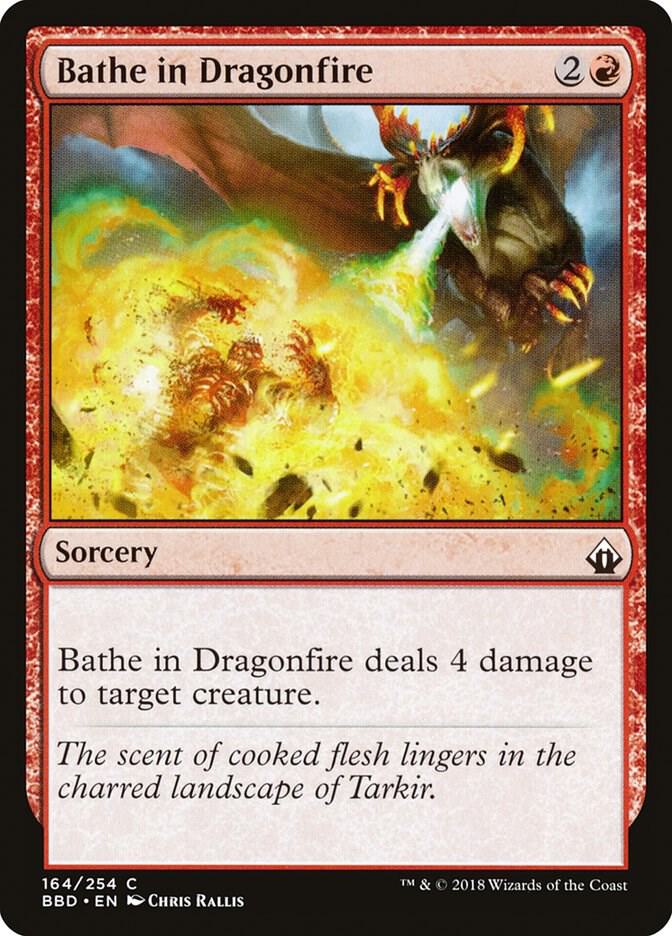 Bathe in Dragonfire 164 card from Battlebond