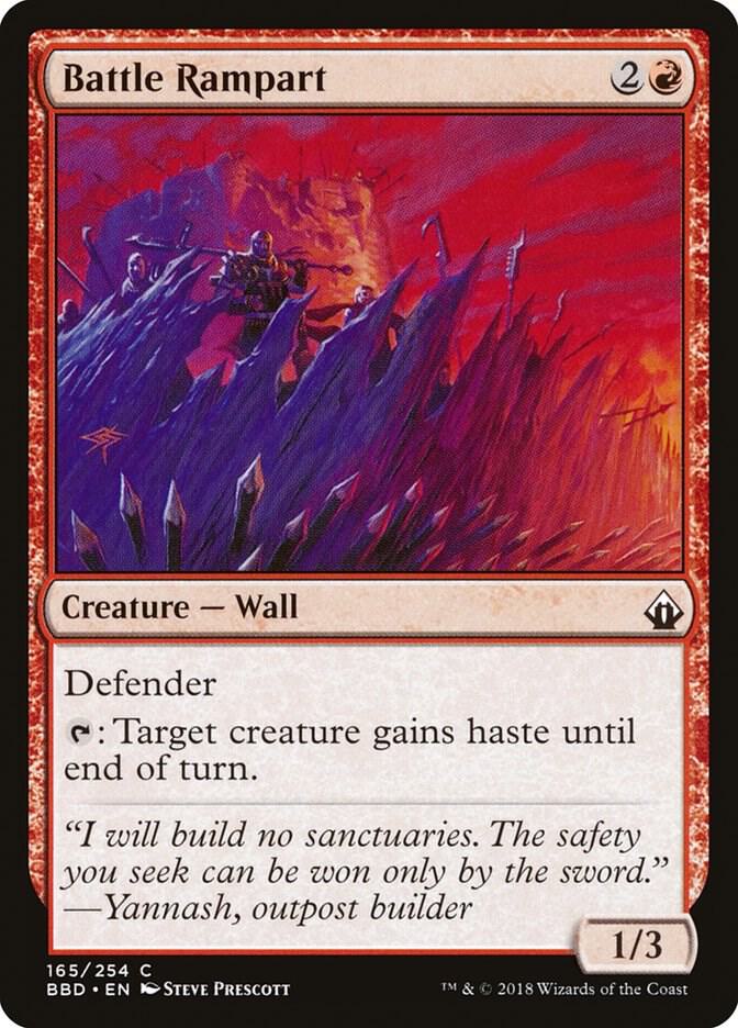 Battle Rampart 165 card from Battlebond