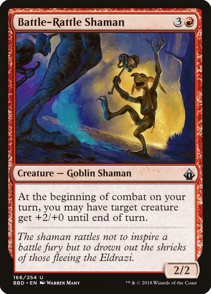 Battle-Rattle Shaman 166 card from Battlebond