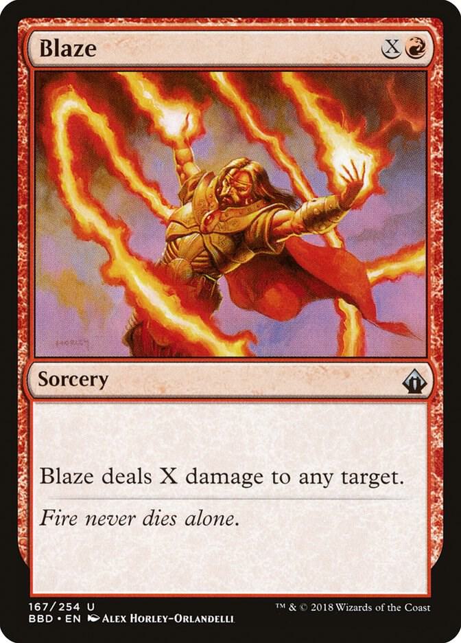Blaze 167 card from Battlebond