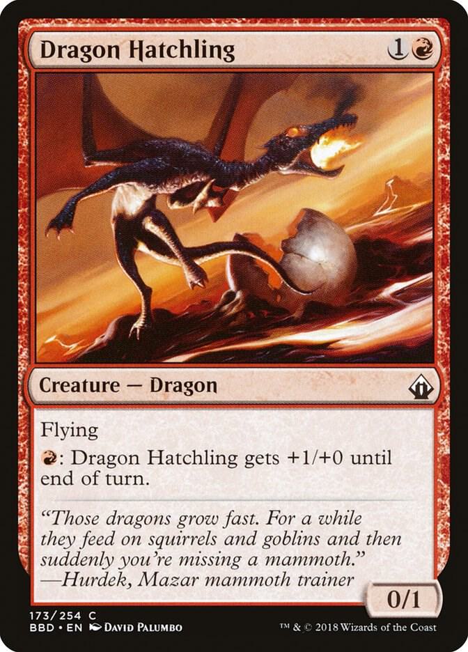 Dragon Hatchling 173 card from Battlebond