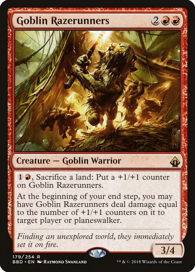 Goblin Razerunners 179 card from Battlebond