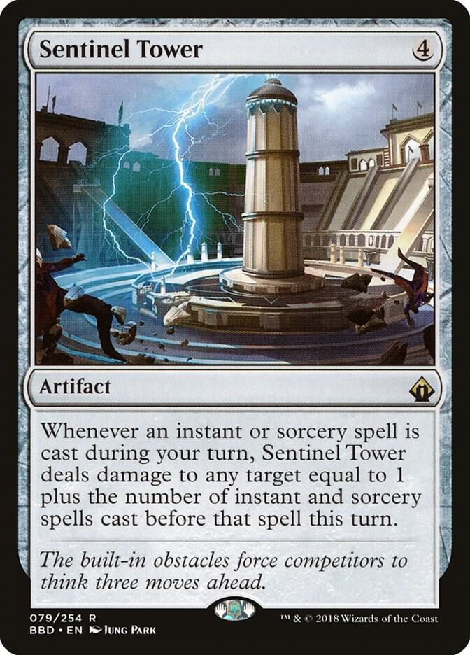 Sentinel Tower 79 card from Battlebond