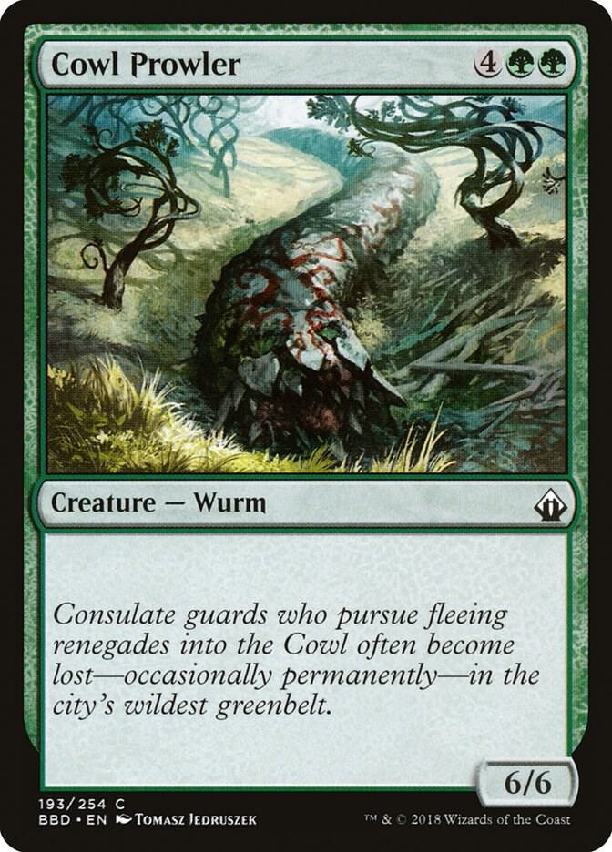 Cowl Prowler 193 card from Battlebond