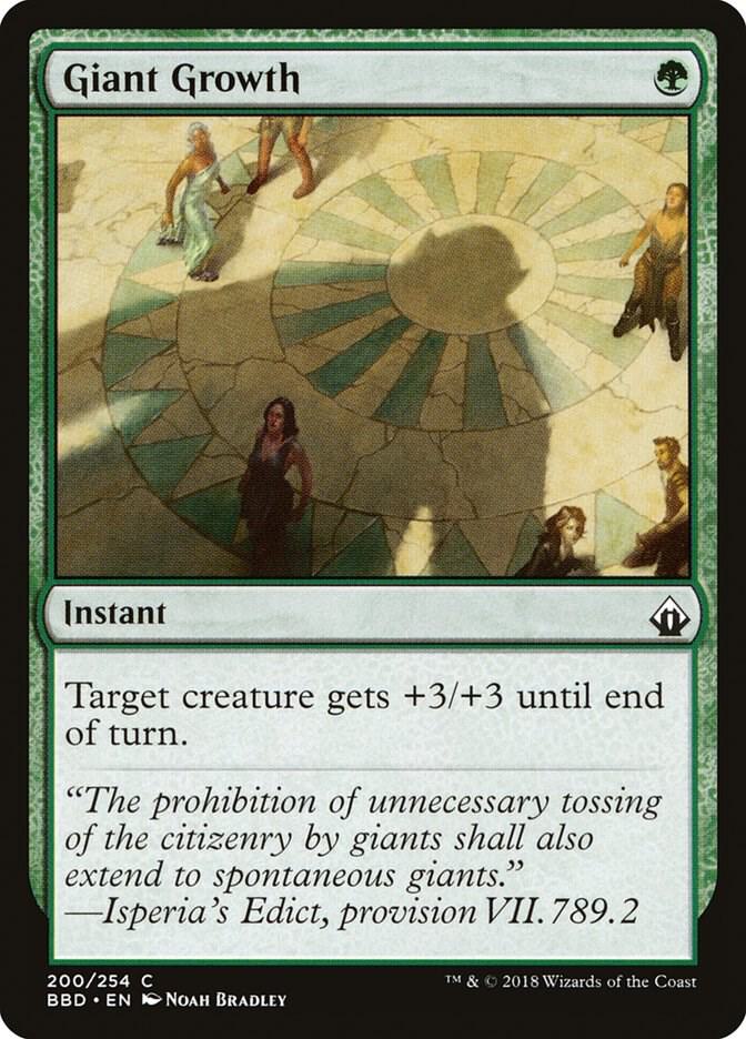 Giant Growth 200 card from Battlebond