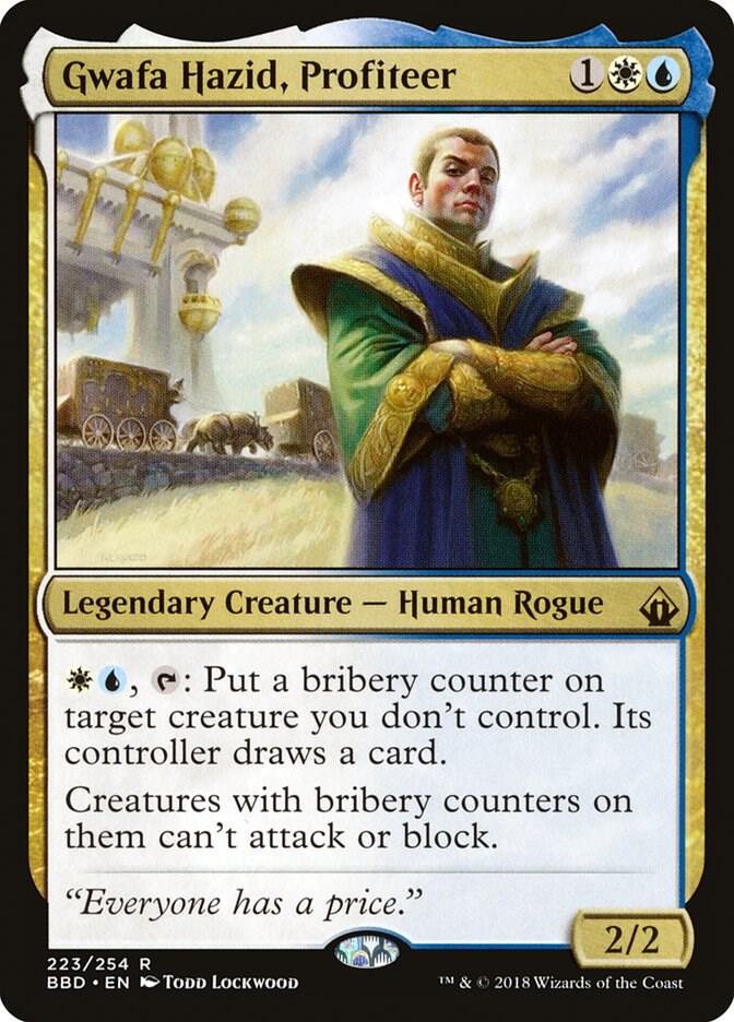 Gwafa Hazid, Profiteer 223 card from Battlebond
