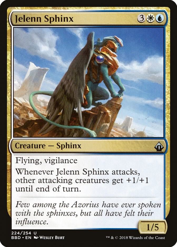 Jelenn Sphinx 224 card from Battlebond