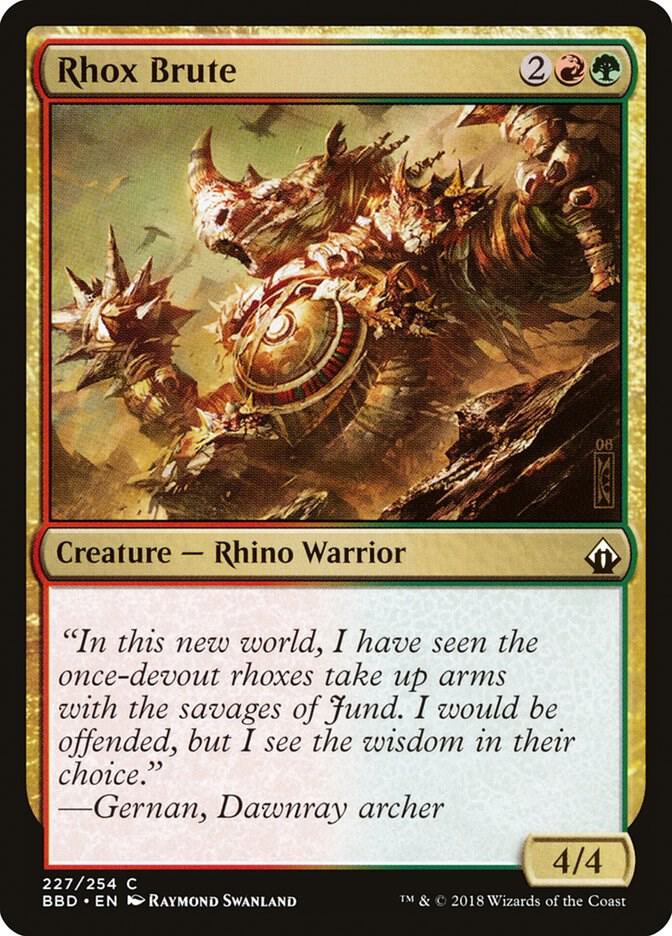 Rhox Brute 227 card from Battlebond