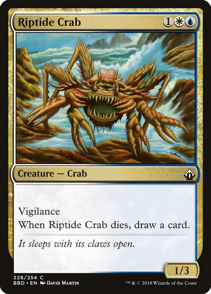 Riptide Crab 228 card from Battlebond
