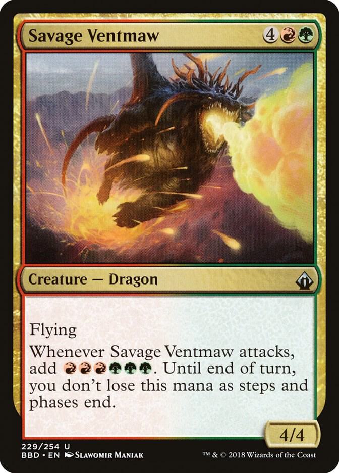 Savage Ventmaw 229 card from Battlebond