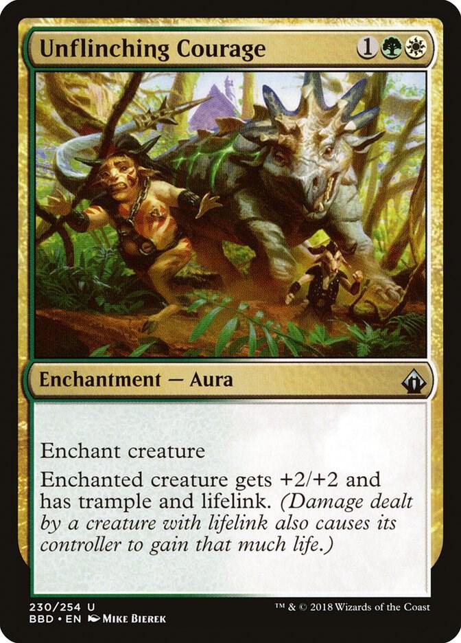 Unflinching Courage 230 card from Battlebond