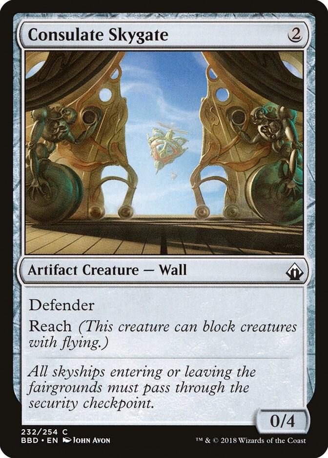 Consulate Skygate 232 card from Battlebond