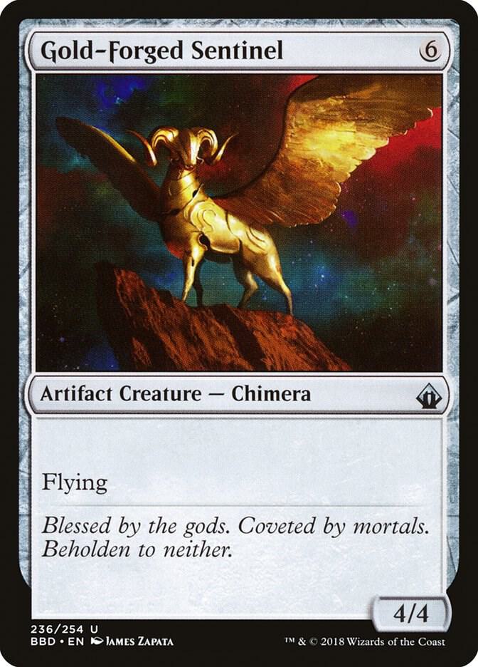 Gold-Forged Sentinel 236 card from Battlebond