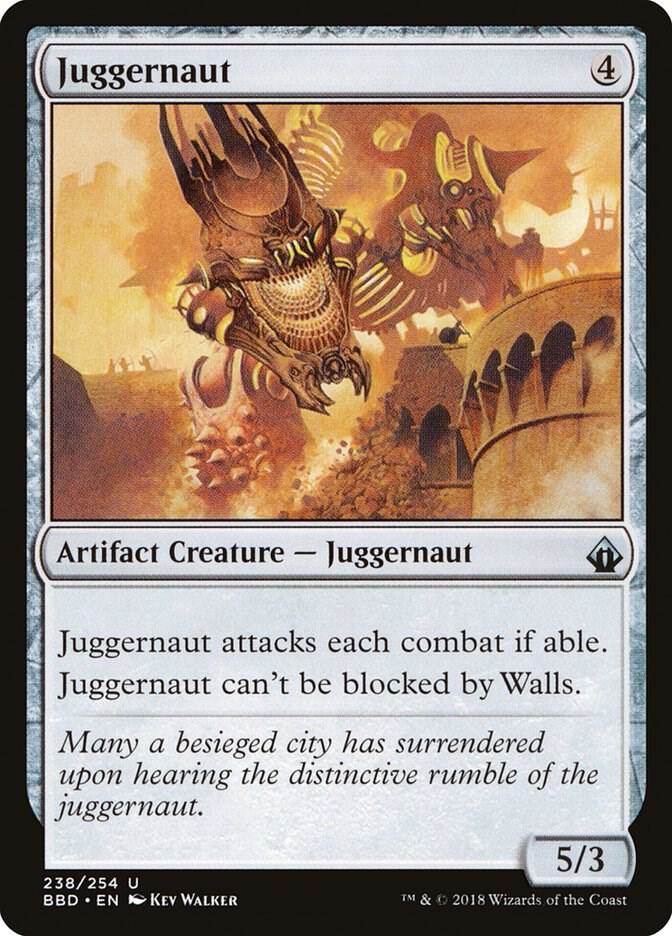 Juggernaut 238 card from Battlebond