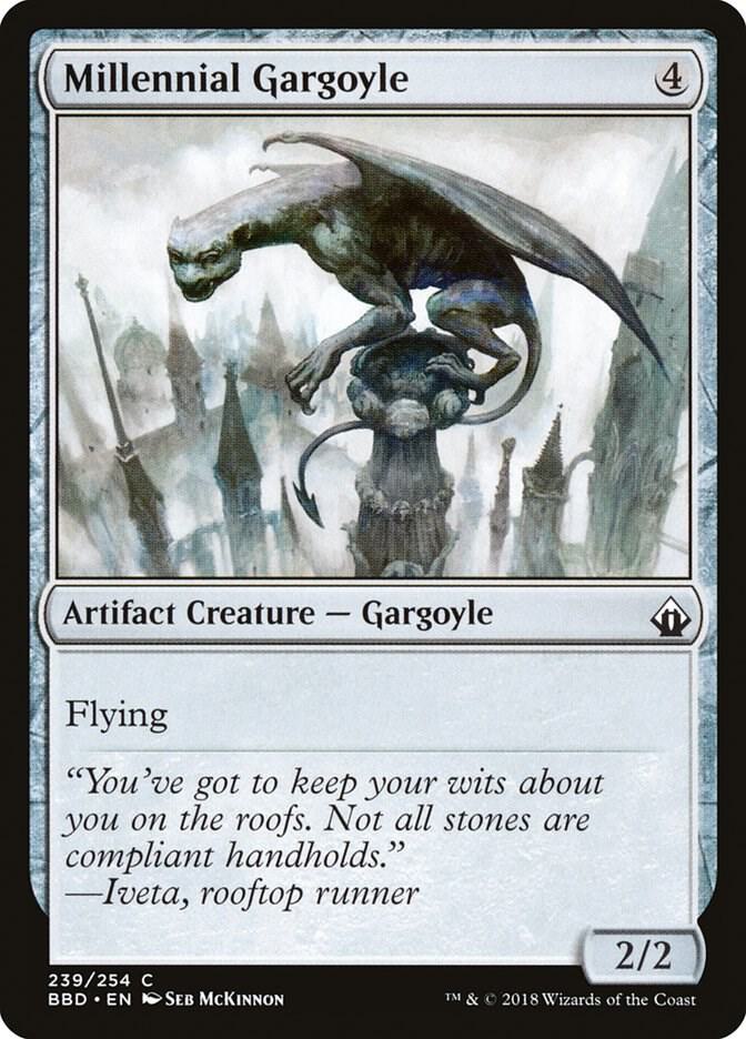 Millennial Gargoyle 239 card from Battlebond