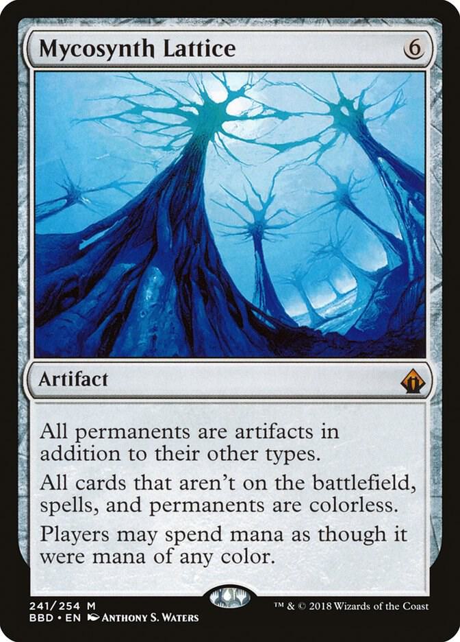 Mycosynth Lattice 241 card from Battlebond