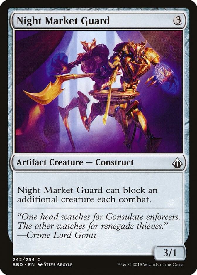 Night Market Guard 242 card from Battlebond