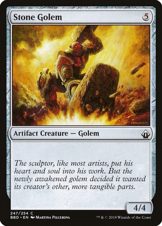Stone Golem 247 card from Battlebond
