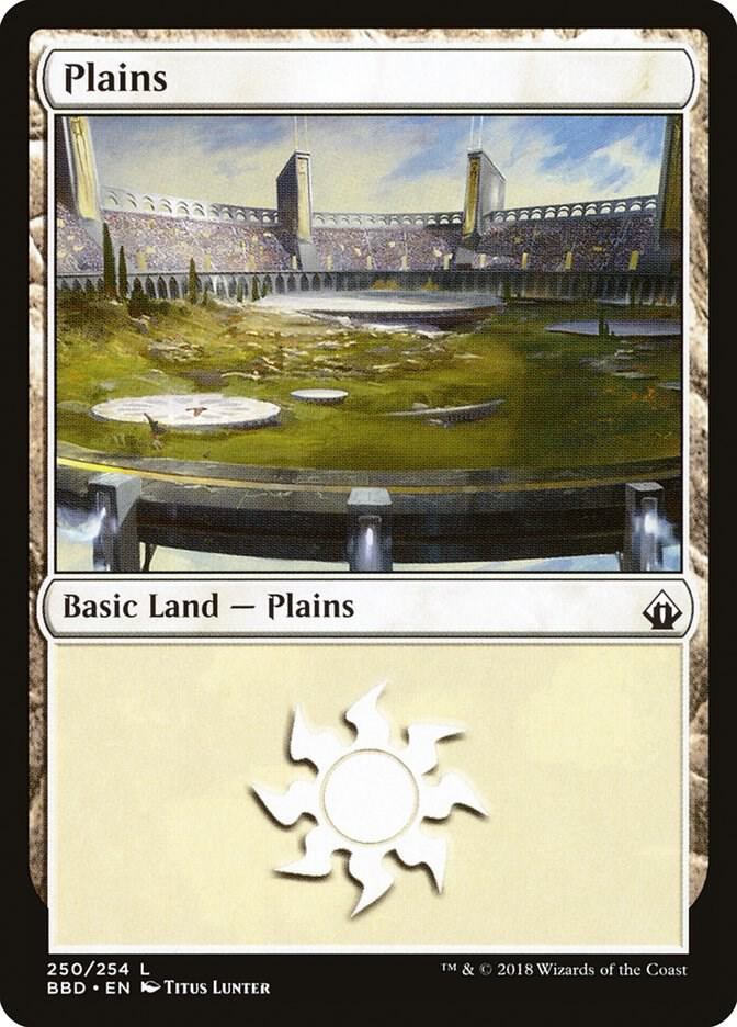 Plains 250 card from Battlebond