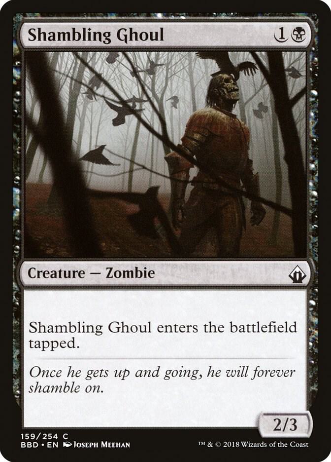 Shambling Ghoul 159 card from Battlebond