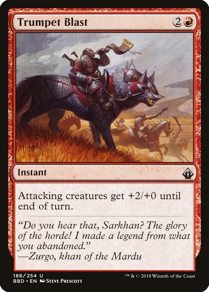 Trumpet Blast 186 card from Battlebond