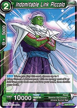 Indomitable Link Piccolo SD4-03 card from Colossal Warfare