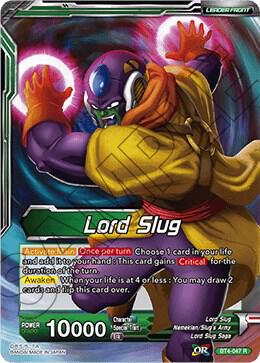 Lord Slug // Lord Slug, Gigantified BT4-047 card from Colossal Warfare